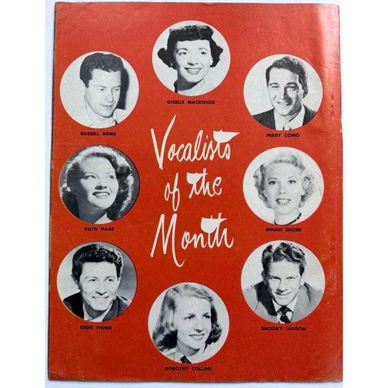 1954 Frank Sinatra Magazine Song of the Month From Here to Eternity, Blue Eyes, Young at Heart, Strangers in the Night, New York, Jazz