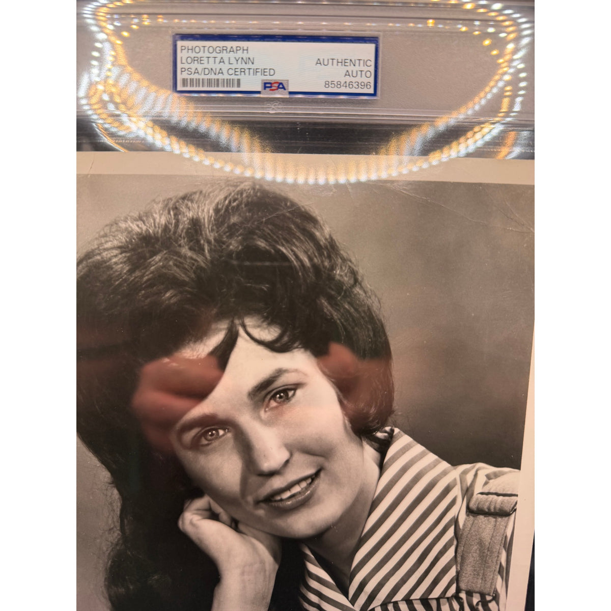 Early RARE 1960s Loretta Lynn Autograph Signed PSA Country Music Conway Twitty, Crystal Gayle, Queen of Country, Coal Miners Daughter