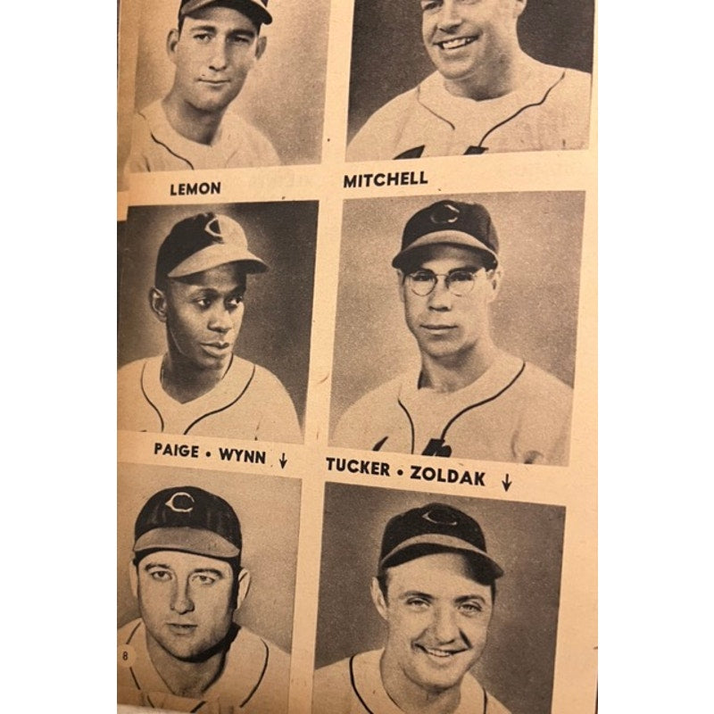 1949 Baseball Magazine Ted Williams, Joe DiMaggio, Stan Musial, Satchel Paige, Jackie Robinson, Larry Doby