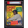 RARE 1950 Jackie Robinson Sport Life Magazine PSA 5 Newsstand Brooklyn Dodgers, Baseball, MLB Low Pop!