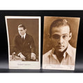 2 Unused 1920s Rudolph Valentino Post Cards The Sheik, Blood and Sand, The Eagle, Four Horsemen of the Apocalypse