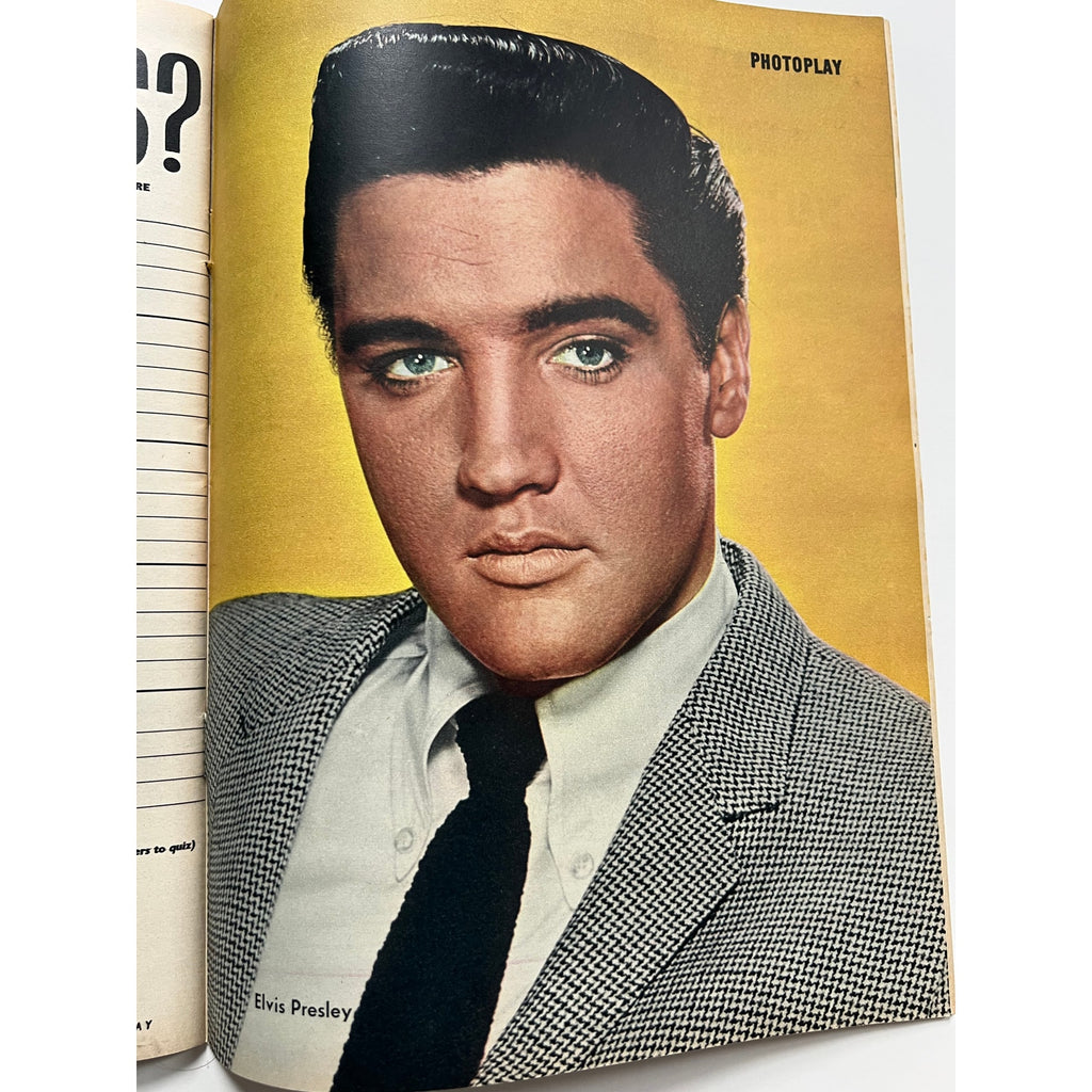 Sharp UK 1963 Elvis Presley Magazine Photoplay Graceland Hollywood Rockabilly, Jailhouse Rock, King Creole, Follow That Dream, The King