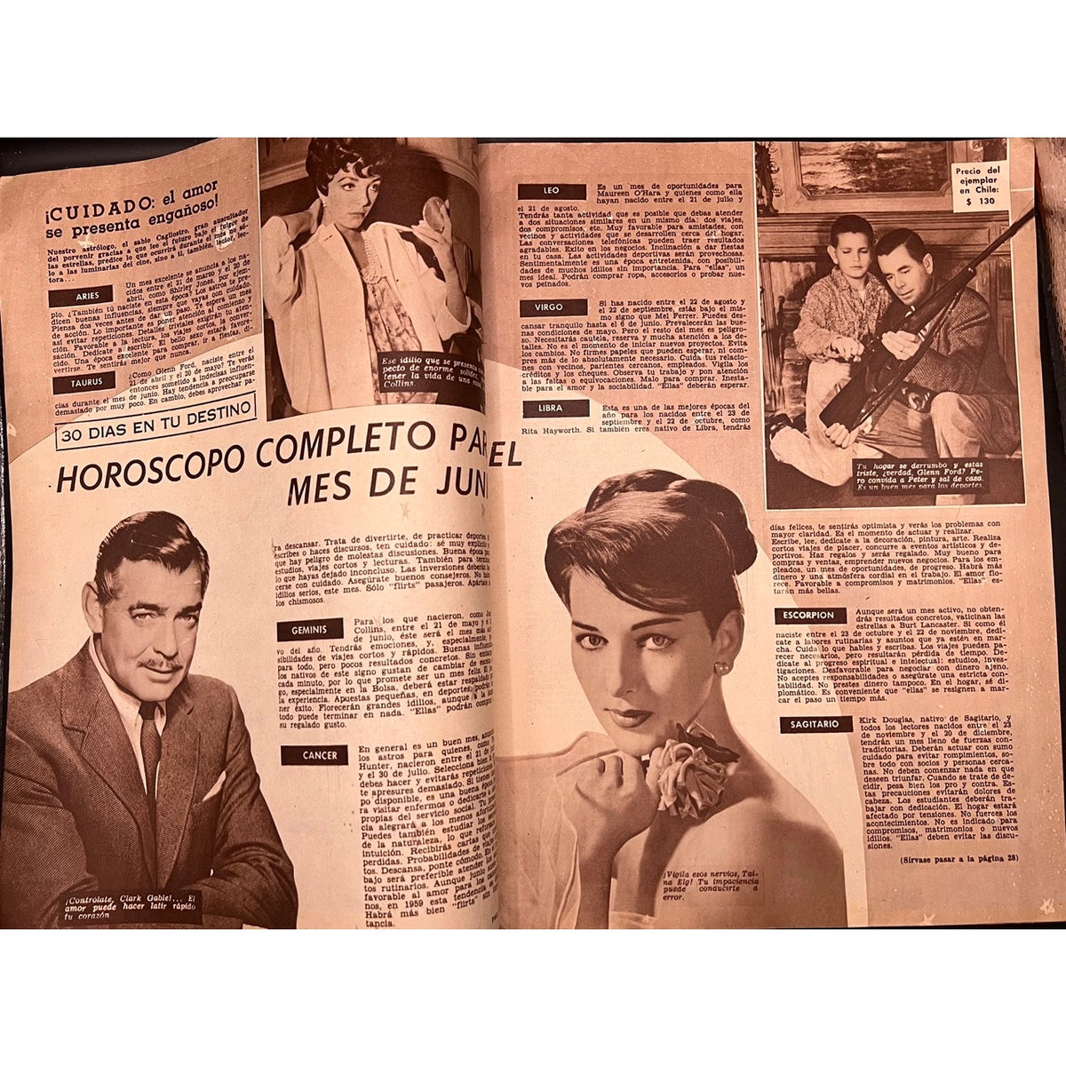 RARE Chile 1959 Ecran Elvis Presley Magazine King Rockabilly Jailhouse Rock TCB King Creole