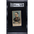 1919 W-UNC Charlie Chaplin Strip Card SGC 1.5, Charles Chaplin, Slanted Caps, ONLY 2 Graded, The Kid, Gold Rush, Great Dictator