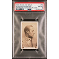 Original 1926 W.D. & H.O. Rudolph Valentino PSA 6 Four Aces Stars of Cinema Tobacco Card, Silent Movie, Latin Lover, Sheik, Hollywood, Cobra