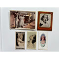5 RARE 1930s Joan Crawford Tobacco Cards Ardath, Godfrey, Hollywood, Grand Hotel, Sadie McKee, Baby Jane, Mildred Pierce