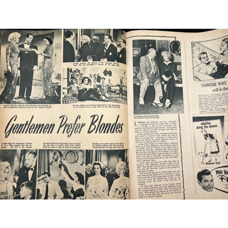 RARE 1953 UK Photoplay Elizabeth Taylor Magazine Cleopatra, National Velvet, Little Women, Virginia Wolf, Giant, Cat on a Hot Tin Roof Liz