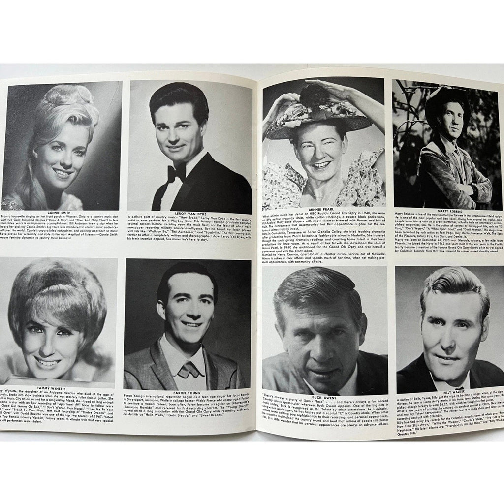 60s 70s Vintage Country Music Magazine Dolly Parton, Loretta Lynn, George Jones