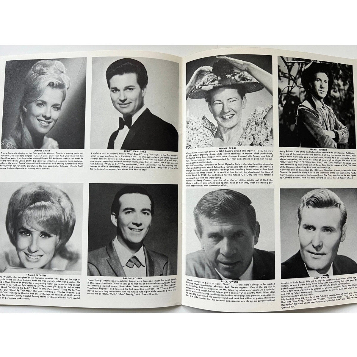 60s 70s Vintage Country Music Magazine Dolly Parton, Loretta Lynn, George Jones