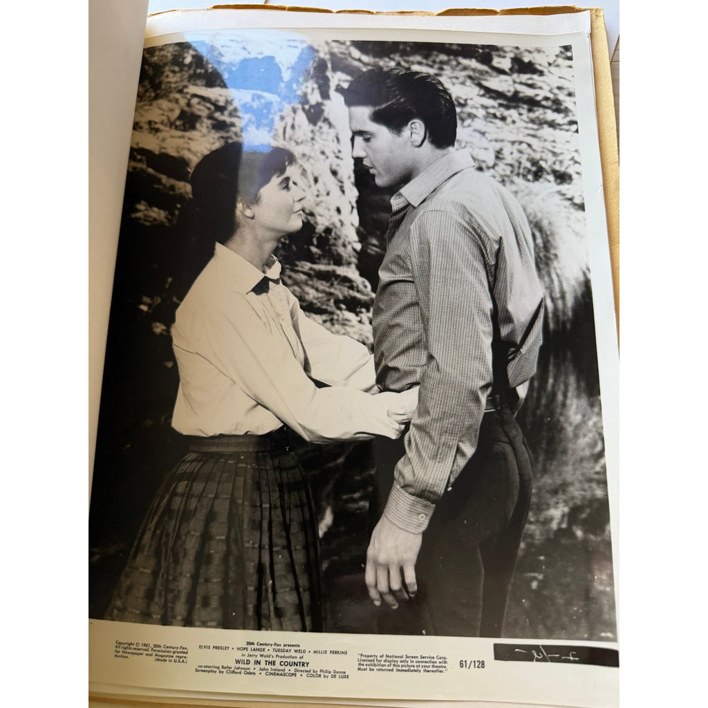 Original 50's 60's Elvis Presley Scrapbook Real Photos, Clippings The King, TCB, Graceland, King Creole, Jailhouse Rock, Love me Tender