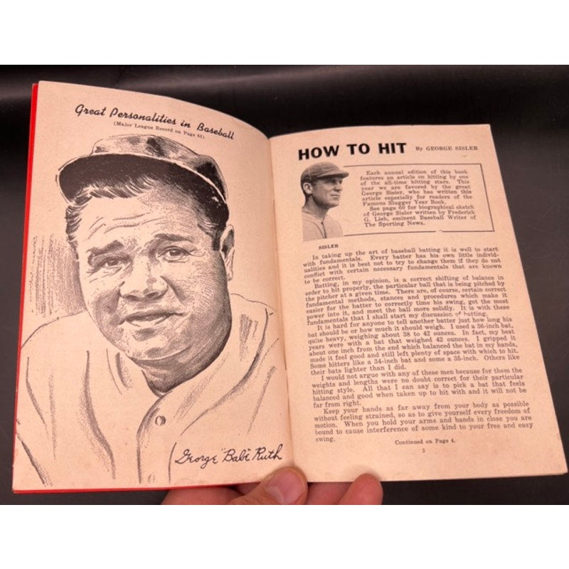 1947 Famous Slugger Yearbook Stan Musial Baseball Jackie Robinson Rookie! MLB