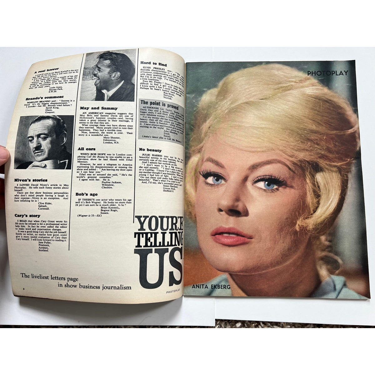 Sharp UK 1963 Elvis Presley Magazine Photoplay Graceland Hollywood Rockabilly, Jailhouse Rock, King Creole, Follow That Dream, The King