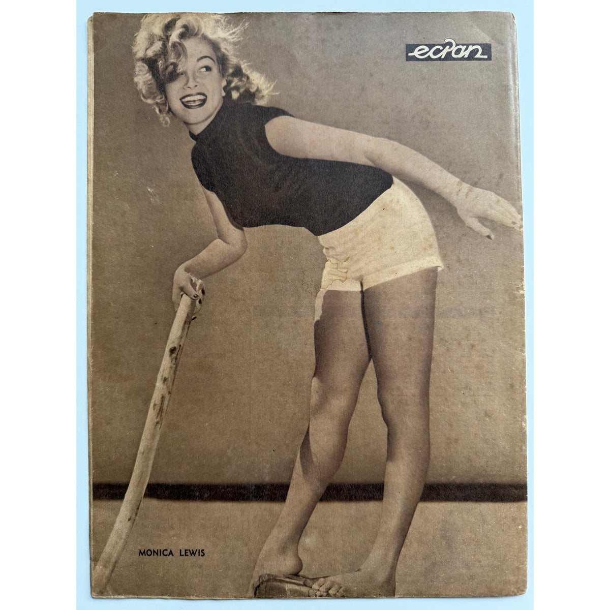 Gorgeous Chile 1953 Marilyn Monroe Magazine Ecran Norma Jean Pinup Playboy, Seven Year Itch, Gentlemen Prefer Blondes, Some Like it Hot
