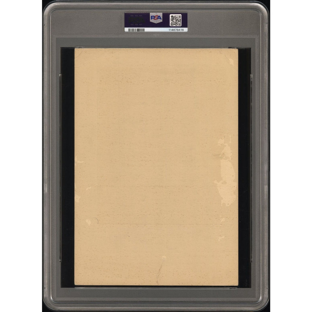 SUPER RARE 1946-49 W603 Sports Exchange Stan Musial Rookie PSA Just Graded, Only 6 Graded Stan the Man St. Louis Cardinals