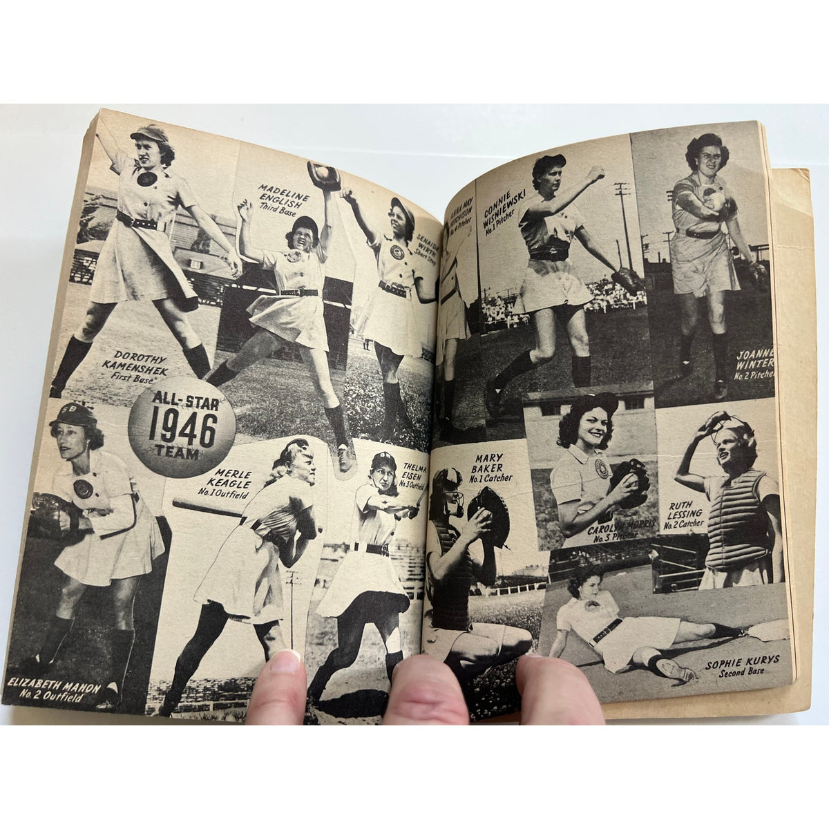 1947 Stan Musial Book Major League Baseball Musial Rookie Stan the Man St. Louis Cardinals, Racine Belles, League of their Own, MLB
