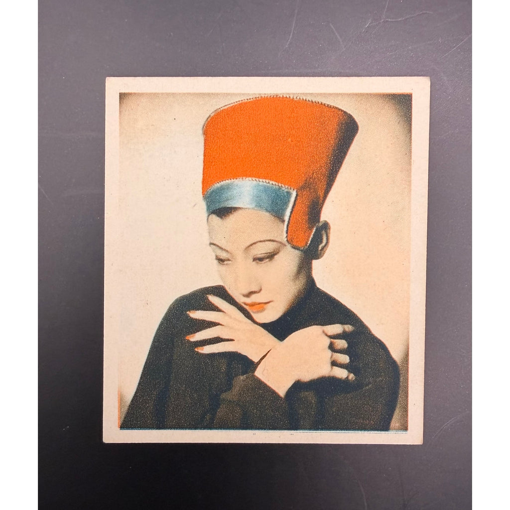 1934 Godfrey Phillips Anna May Wong Card Shots from the Films Chu Chin Chow, Daughter of the Dragon, Their of Bagdad, Mayfair Mannequin