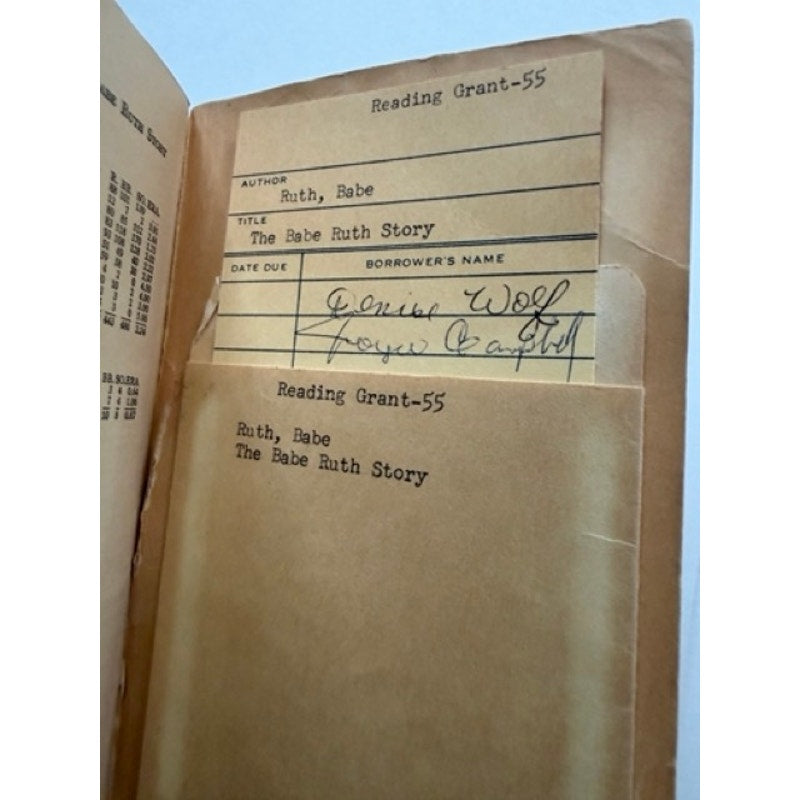 1948 The Babe Ruth Story Book Bob Considine Bambino Sultan of Swat NY Yankees