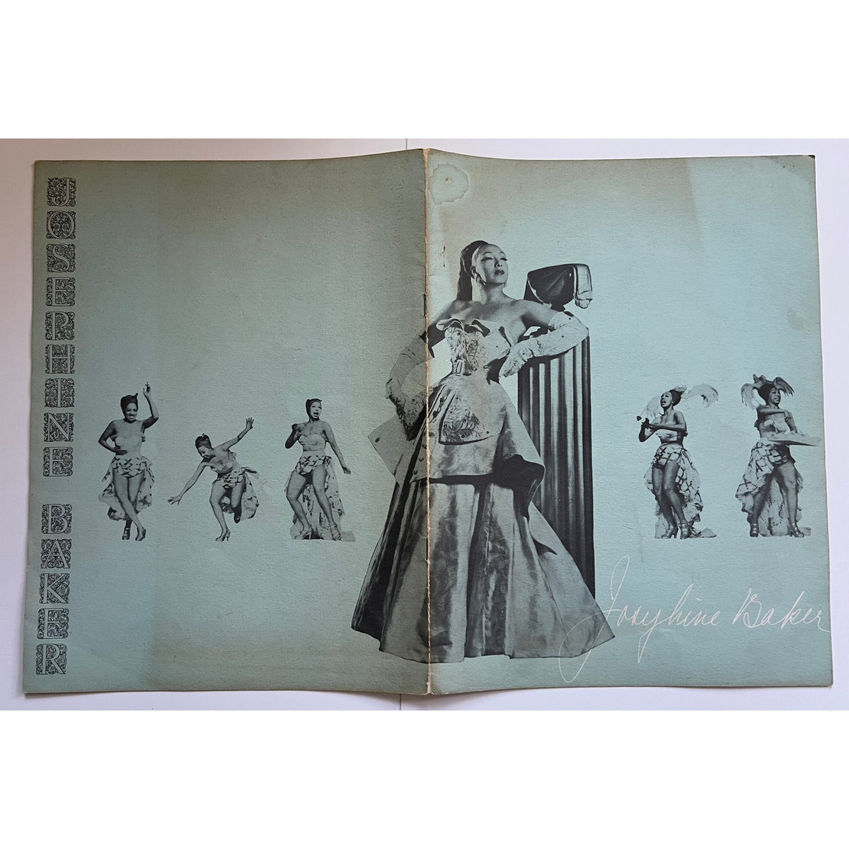Magnificent 40s - 50s Josephine Baker Program ZouZou, Black Venus, Hollywood, Folies Bergere, Banana Dance, Siren of the Tropics, France