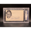 PSA Stan Musial Autographed Post Card Stan the Man St. Louis Cardinals, HOF, MLB, World Series Champion, Baseball