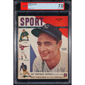 MINT 1948 Sport Lou Gehrig Magazine PSA 7 Highest Grade Vol. 5 Number 4 Iron Horse, New York Yankees, Pride of the Yankees, GOAT