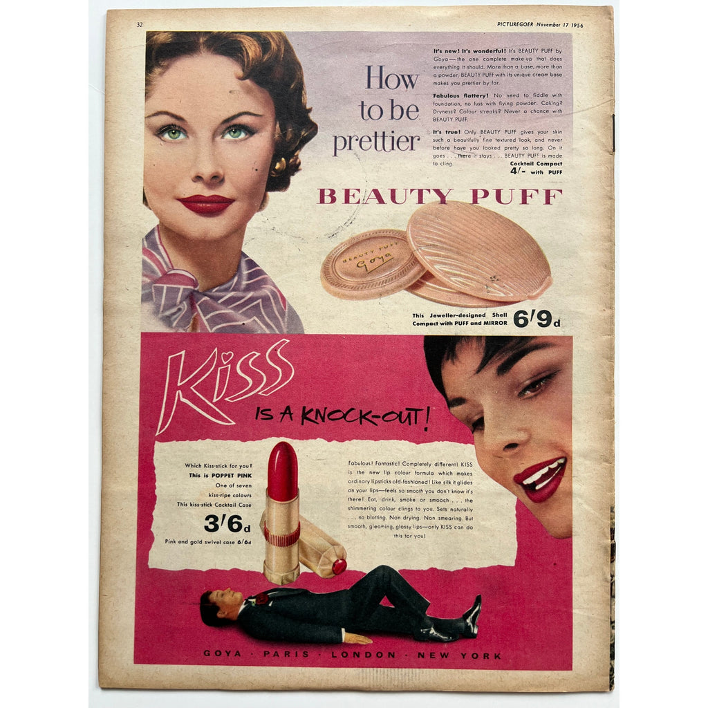 Amazing 1956 Marilyn Monroe Magazine UK Picturegoer Norma Jean Pinup Playboy, Some Like It Hot