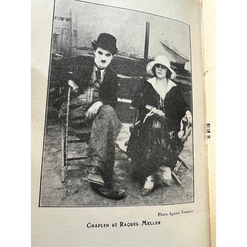 RARE 1920s French Charlie Chaplin Book Biography Henry Poulaille Charles Chaplin, The Kid, Gold Rush, City Lights, Modern Times