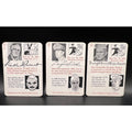RARE 1945 Leister Autograph Game Eisenhower, McArthur, Franklin Roosevelt FDR