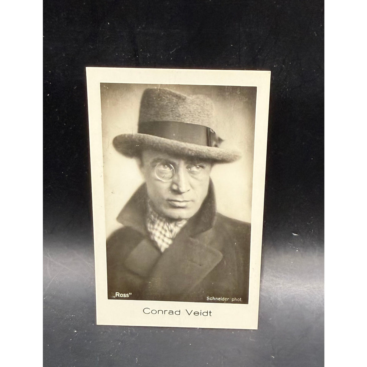 Rare Ramses FilmFotos German 1930s Conrad Veidt Card, Count Kostia, Dr. Caligari, Man Who Laughs, Casablanca, Rasputin, Thief of Bagdad