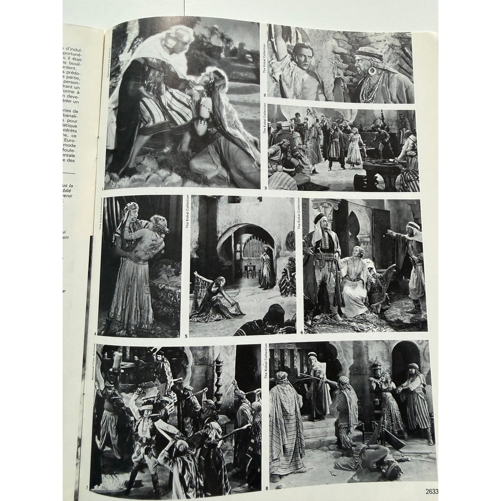 Rare 1984 French Le Cinema Rudolph Valentino Magazine Hollywood Son of the Sheik