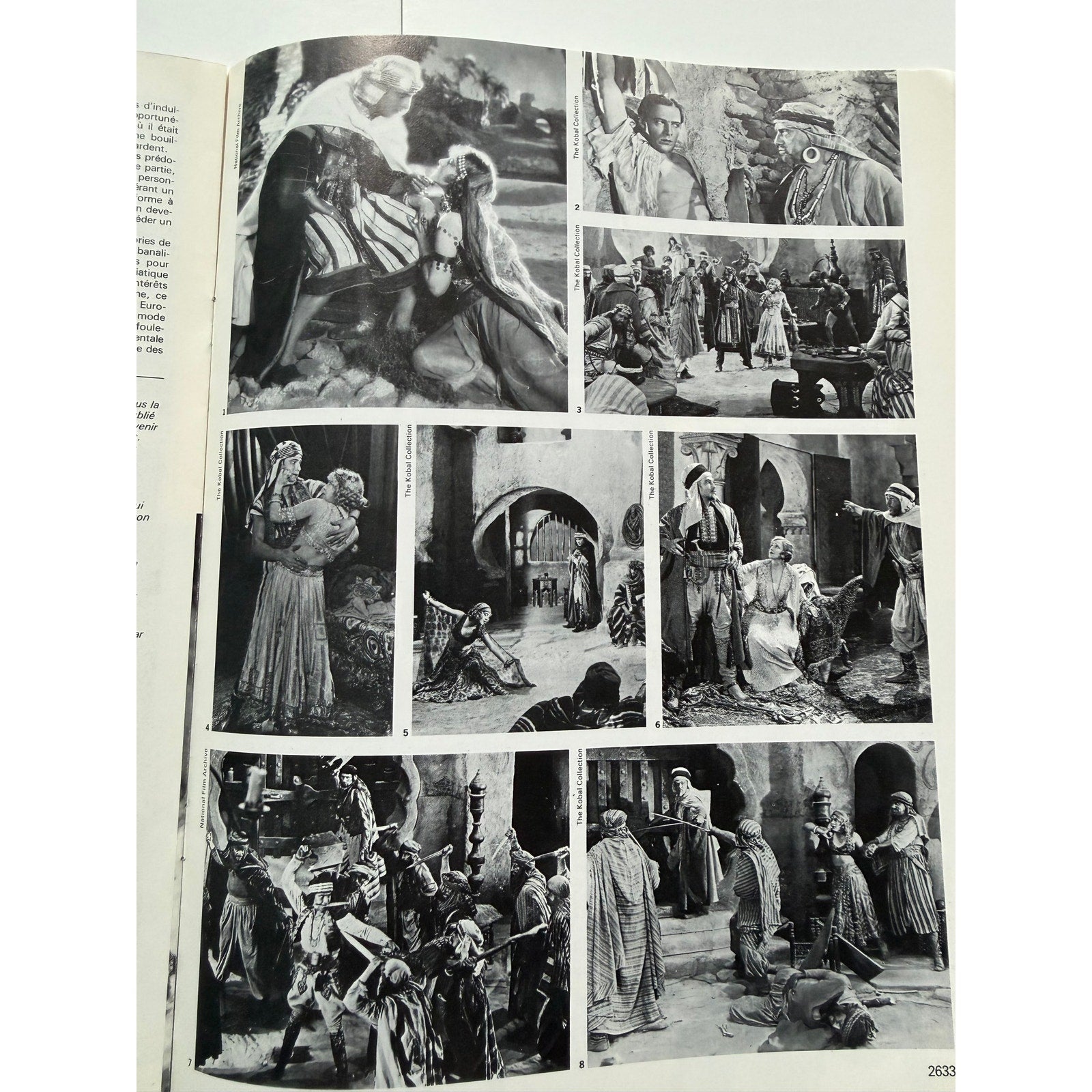 Rare 1984 French Le Cinema Rudolph Valentino Magazine Hollywood Son of the Sheik