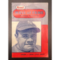 1960 Babe Ruth Magazine Booklet Rexall Hall of Fame Baseball Handbook Bambino, Sultan of Swat, The Babe, Ty Cobb, Lou Gehrig, Dimaggio