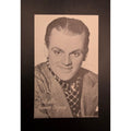 1930's James Cagney Exhibit Card Yankee Doodle Dandy, White Heat, Public Enemy
