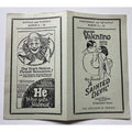 1925 Lon Chaney He Who Gets Slapped, London After Midnight, Phantom of the Opera Rudolph Valentino A Sainted Devil Program