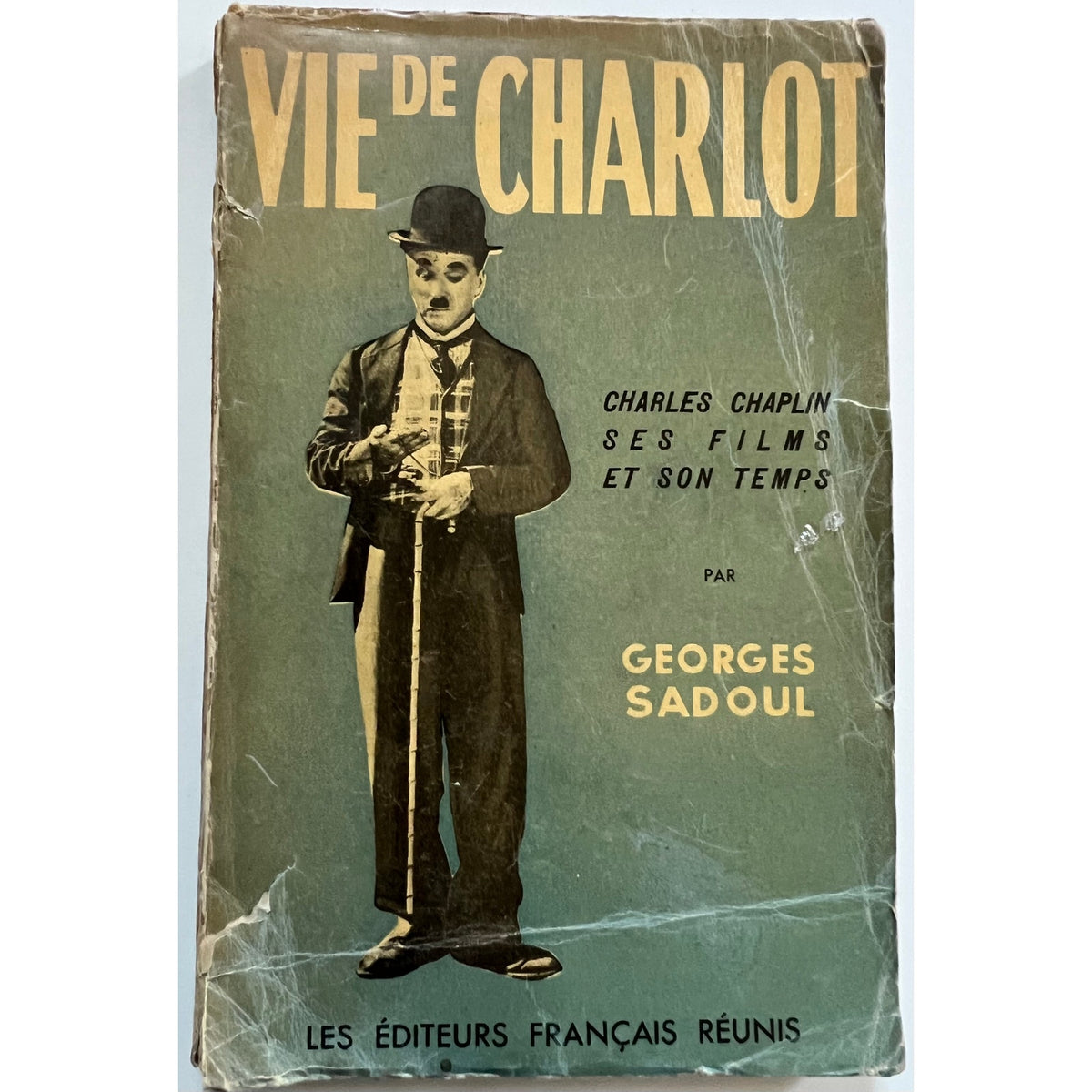 French 1952 Charlie Chaplin Book Vie De Charlot George Sadoul Charles Chaplin, City Lights, Gold Rush, The Kid