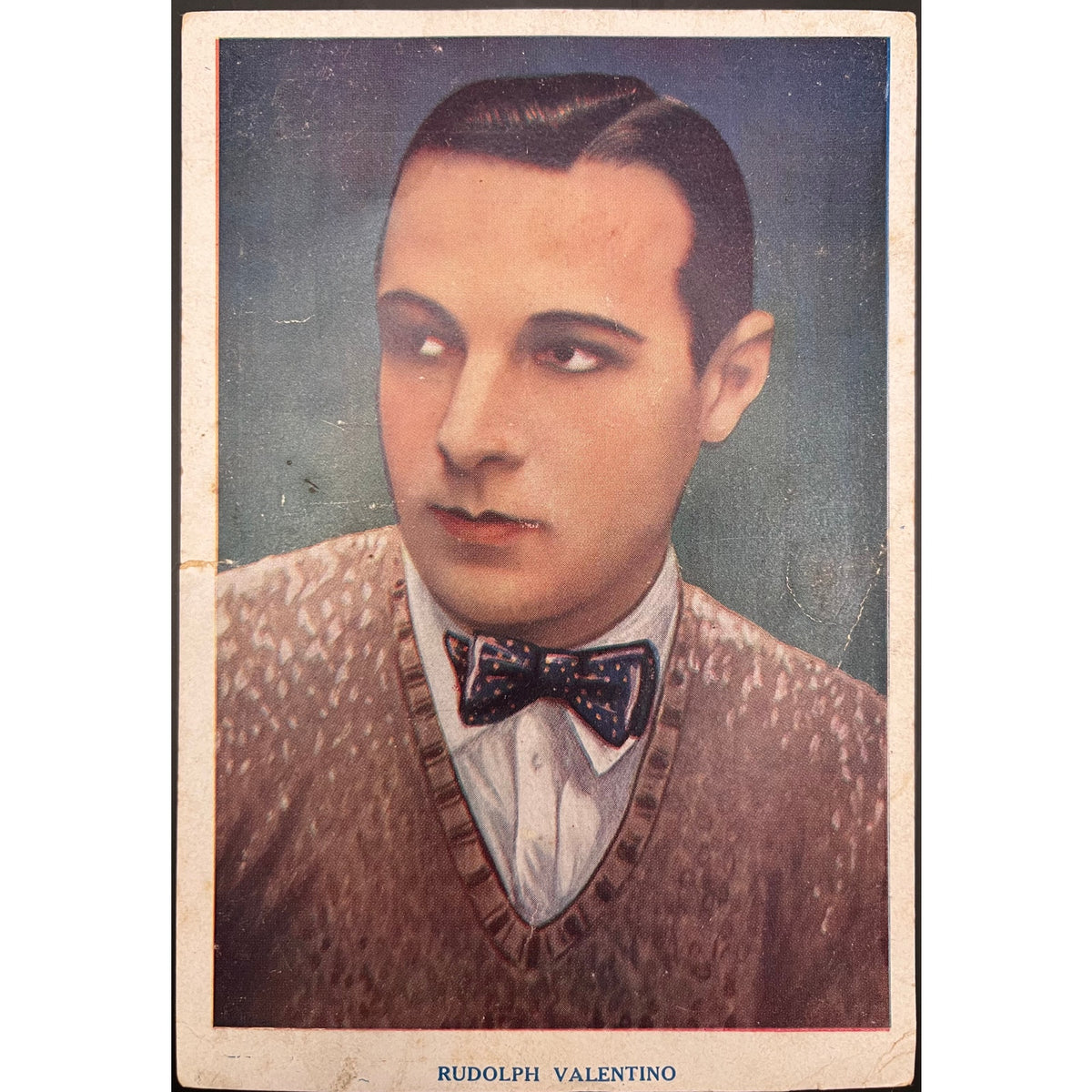 RARE 1925 Rudolph Valentino Theater Handout The Eagle Hollywood Silent Movie The Sheik Blood and Sand Four Horsemen of the Apocalypse