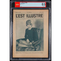 RARE 1928 Anna May Wong Magazine PSA 8.5, L'EST Illustre' Piccadilly, Thief of Bagdad, Shanghai Express Hollywood High End!
