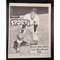 RARE 1963 Evergreen Sports Bulletin Stan Musial Magazine, Stan The Man, St. Louis Cardinals, Local Publication