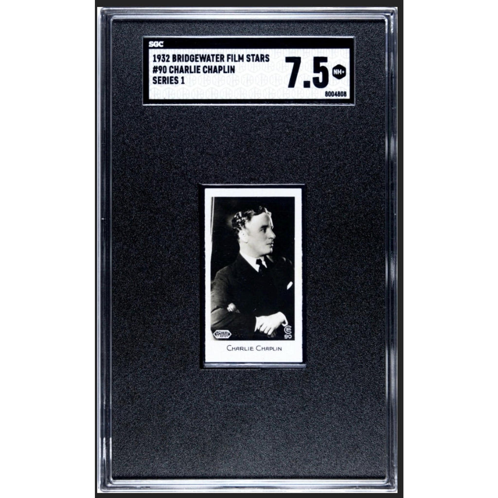 1932 Bridgewater Charles Chaplin SGC 7.5 Charlie Chaplin, Little Tramp, Gold Rush, The Kid, City Lights, Limelight, Great Dictator, Circus