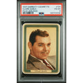 1937 Garbaty Clark Gable PSA 4 Film Lieblinge Card #131 Gone With the Wind, Misfits, Saratoga, Hollywood, It Happened One Night