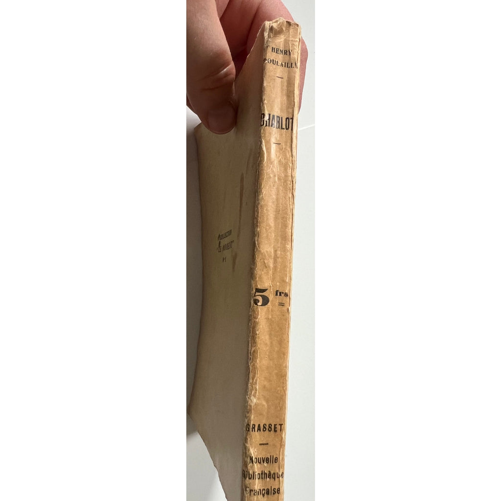 RARE 1920s French Charlie Chaplin Book Biography Henry Poulaille Charles Chaplin, The Kid, Gold Rush, City Lights, Modern Times