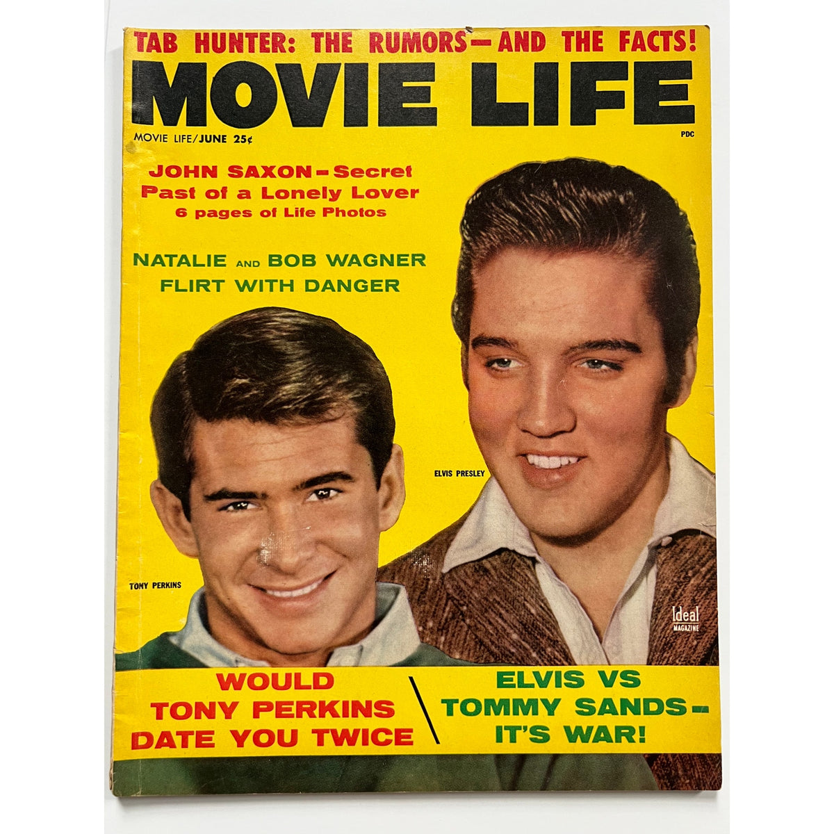 RARE 1957 Elvis Presley Magazine Movie Life Graceland Hollywood TCB, Rockabilly, Jailhouse Rock, King Creole, Hound Dog, The King