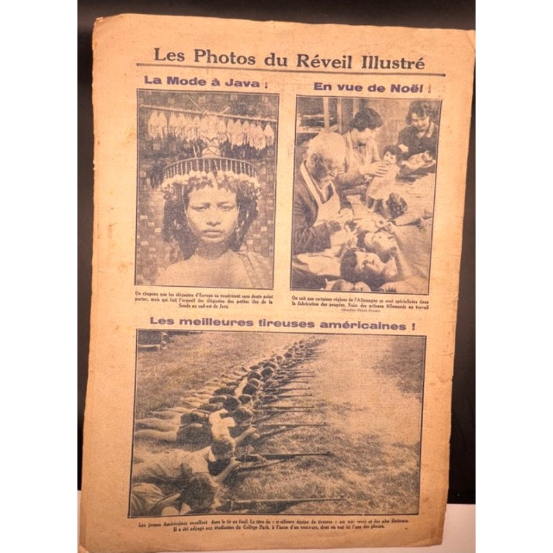 RARE 1934 French Laurel and Hardy Magazine Newspaper Stan Laurel, Oliver Hardy, Bonnie Scotland, Beau Hunks, Swiss Miss, Sons of the Desert