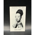 Gorgeous 1952 Collection Felix Potin Josephine Baker Card Folies Bergere, Dancer, Singer, Actress, Black Venus, Black Pearl