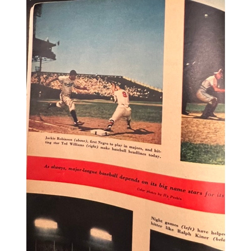 1951 Sport Magazine Baseball Jubilee Babe Ruth Ty Cobb, Musial, DiMaggio, Wagner, Hornsby, Lajoie, Johnson, Sisler, MLB, HOF