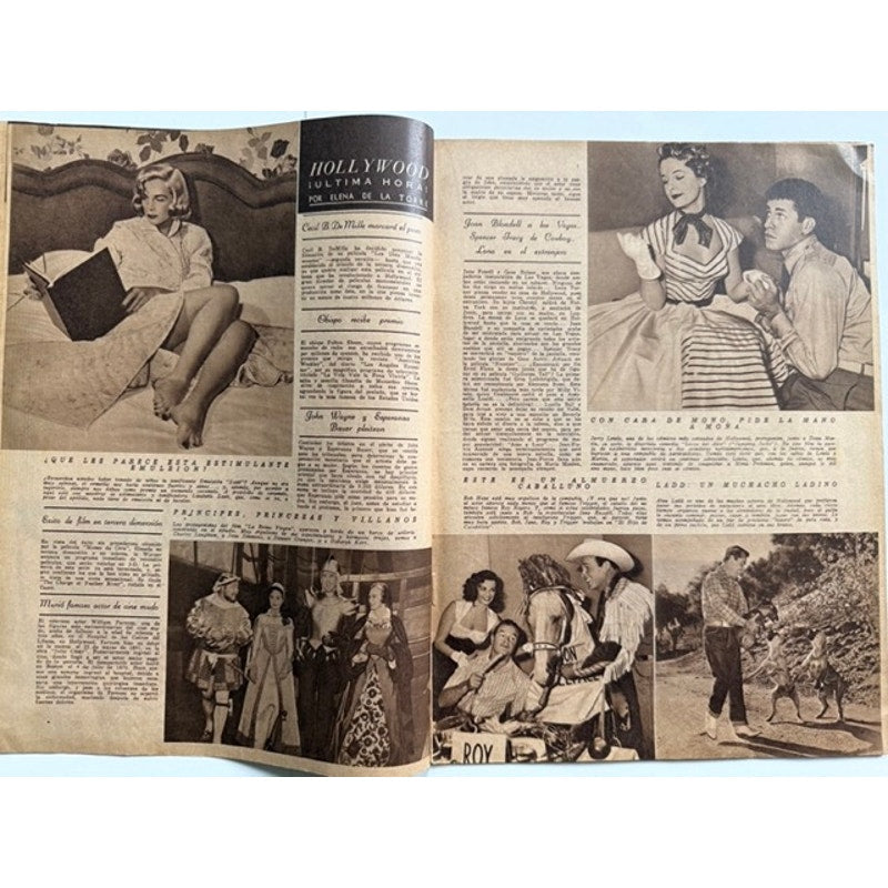 Gorgeous Chile 1953 Marilyn Monroe Magazine Ecran Norma Jean Pinup Playboy, Seven Year Itch, Gentlemen Prefer Blondes, Some Like it Hot