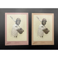 Two 2005 Donruss Zenith Leaf Lou Brock 23/30 St. Louis Cardinals Chicago Cubs HOF, Stolen Bases, World Series Champion
