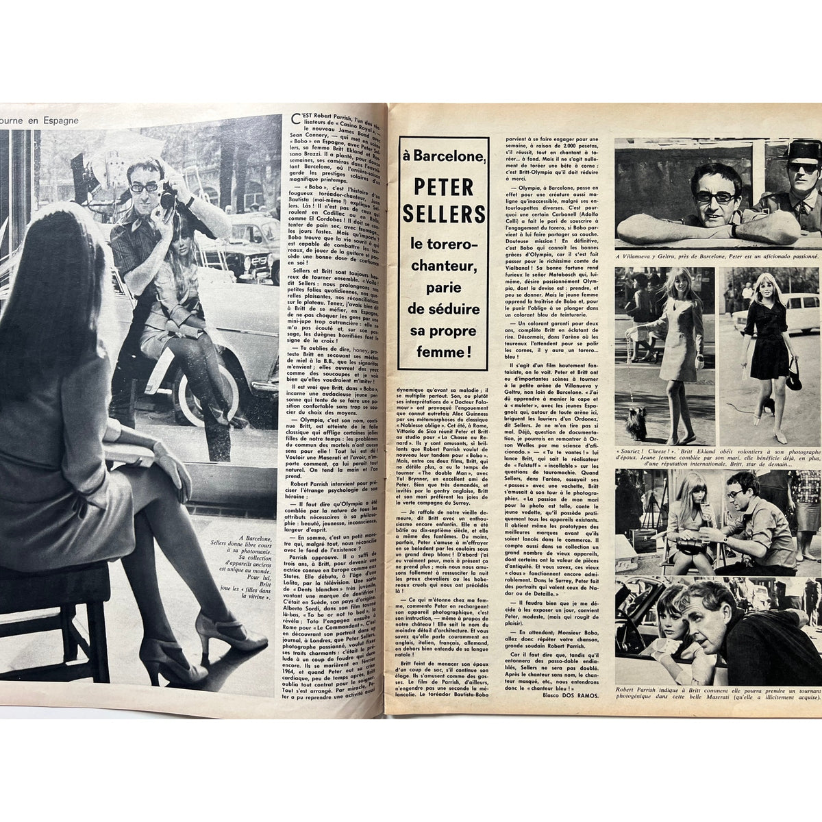 RARE French 1966 Natalie Wood Magazine West Side Story, Rebel Without a Cause, Miracle on 34th Street, The Candidate