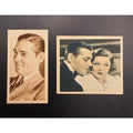 2 RARE 1930s Clark Gable Cards Gone with the Wind, Misfits, Mutiny on the Bounty, It Happened One Night, Hold You Man, Red Dust