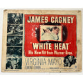 Original 1949 James Cagney Lobby Card White Heat Title Card, Hollywood, Virginia Mayo, Public Enemy, Footlight Parade, Taxi