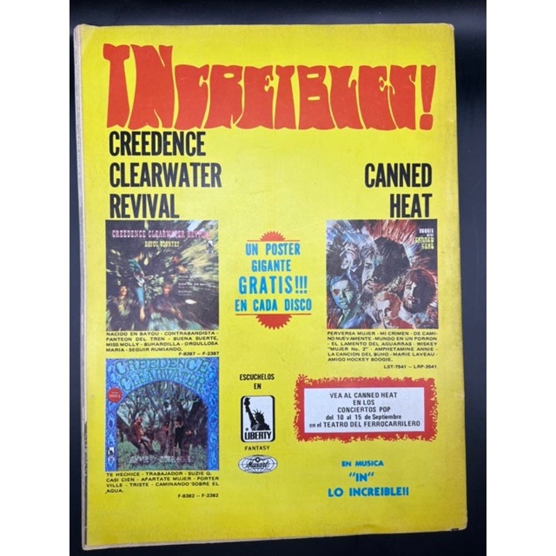 RARE Mexican 1969 Pop Elvis Presley Magazine, King, Rockabilly, Jailhouse Rock, TCB, Flaming Star, Las Vegas, Graceland